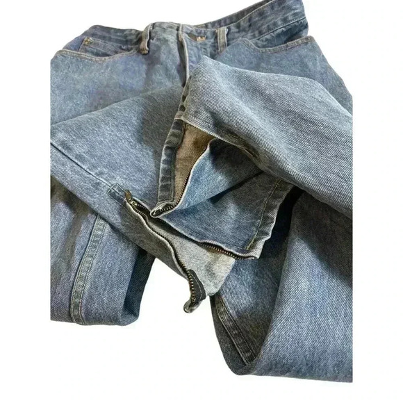 GEORGES MARCIANO SOON Denim U.S.A. LOS ANGELES size 32 zipper ankle VTG 80s - Picture 11 of 16